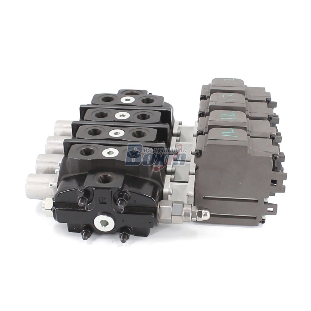 OEM ODM Customization Service for SD8EMA-4OT Electric Motor 4 Spool Sectional Directional Valve main image